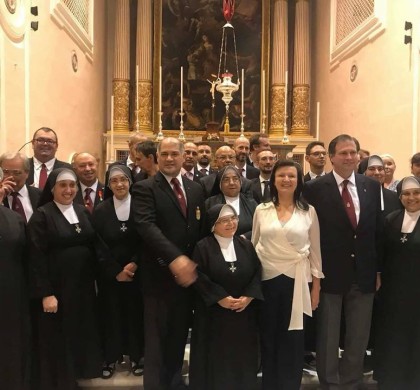 Visiting the Cloistered Nuns at the Monastery of St Ursola in Vallatta